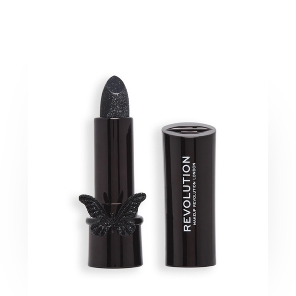 Revolution Other - Revolution retired enchanted kiss lipstick with butterfly ring in black